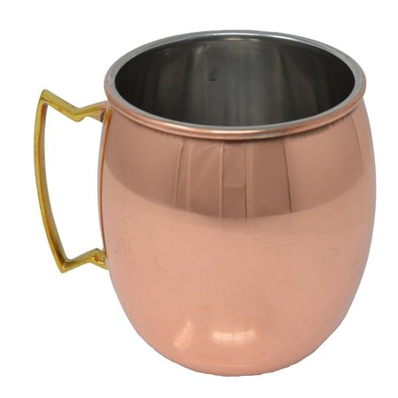 ZEES CREATIONS 16 oz Copper Clad Moscow Mule Mug Smooth AC6016